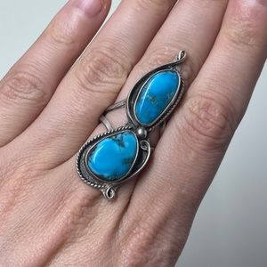 SOLD Sterling Turquoise Ring
